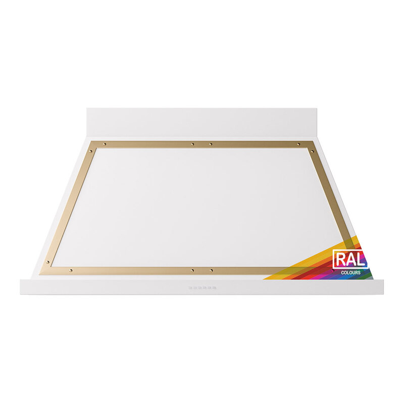 ILVE UANB48RAG Nostalgie Noblesse 48" Range Hood (RAL, Brass)