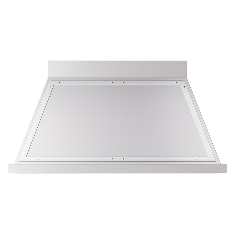 ILVE UANB48SSC Nostalgie Noblesse 48" Range Hood (Stainless Steel, Chrome)