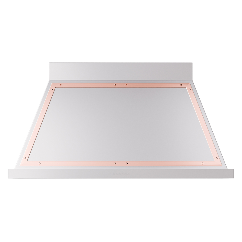 ILVE UANB48SSP Nostalgie Noblesse 48" Range Hood (Stainless Steel, Copper)