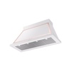 ILVE UANB48WHP Nostalgie Noblesse 48" Range Hood, bottom angled view