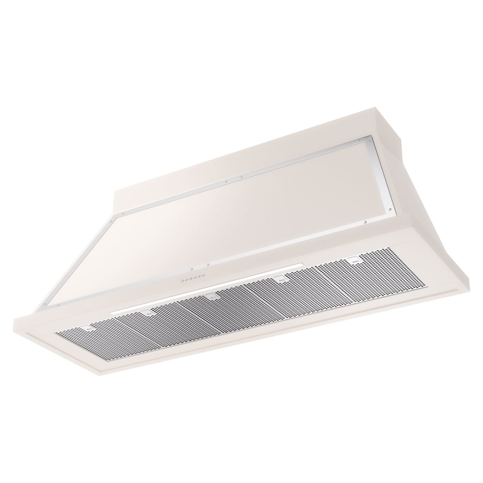 ILVE UANB60AWC Nostalgie Noblesse 60" Range Hood, bottom angled view