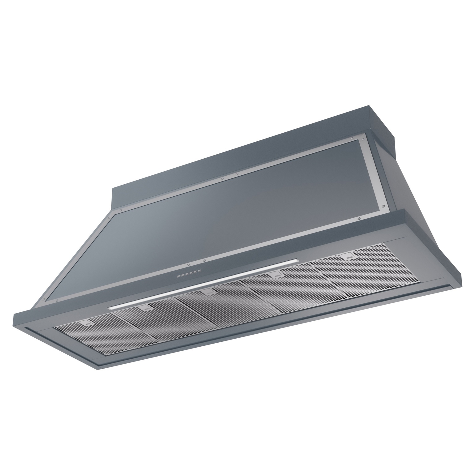 ILVE UANB60BGC Nostalgie Noblesse 60" Range Hood, bottom angled view
