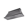 ILVE UANB60BKC Nostalgie Noblesse 60" Range Hood, bottom angled view
