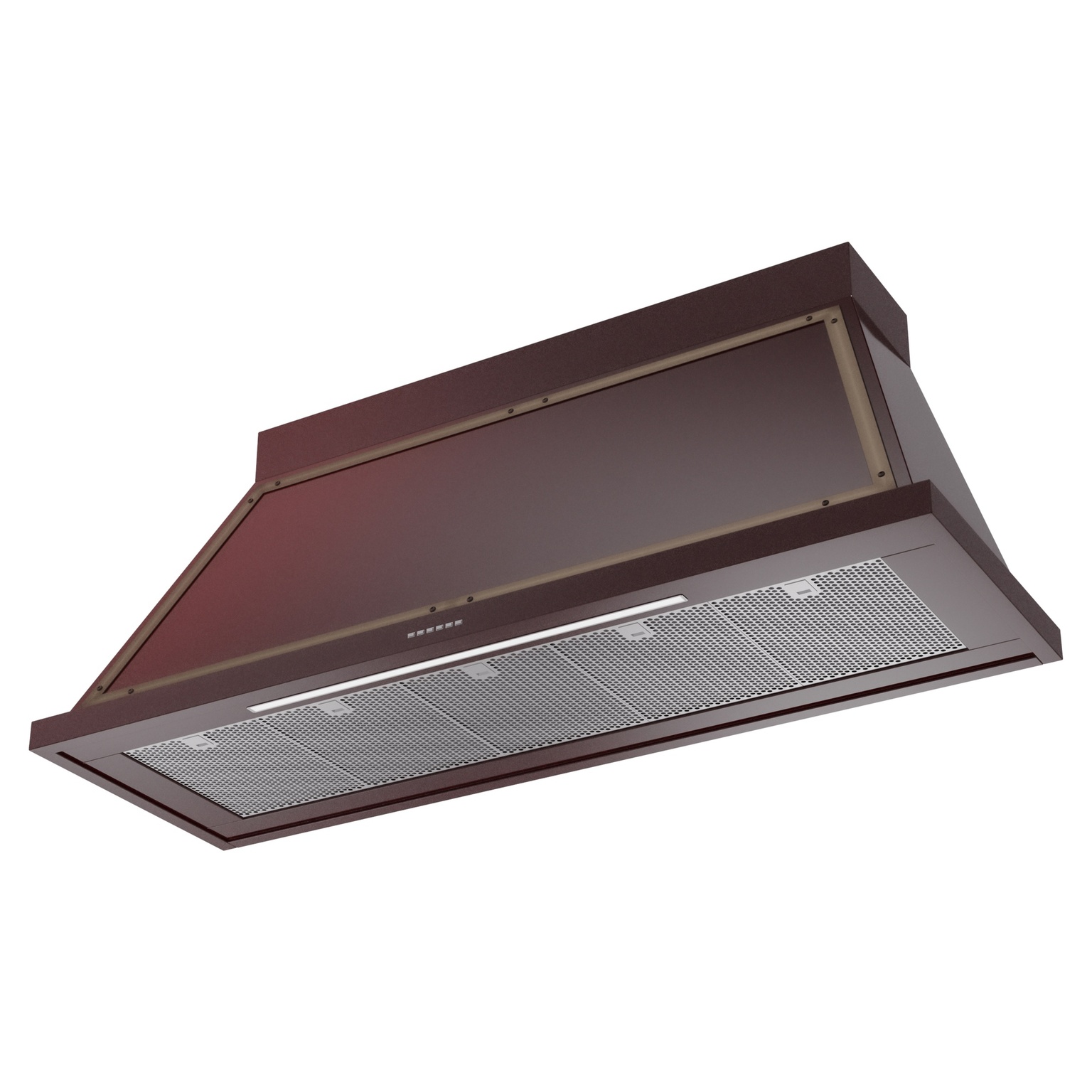 ILVE UANB60BUB Nostalgie Noblesse 60" Range Hood, bottom angled view
