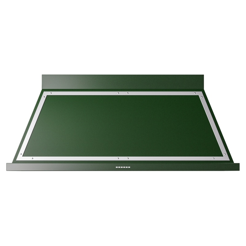 ILVE UANB60EGC Nostalgie Noblesse 60 inch Range Hood (Emerald Green, Chrome)