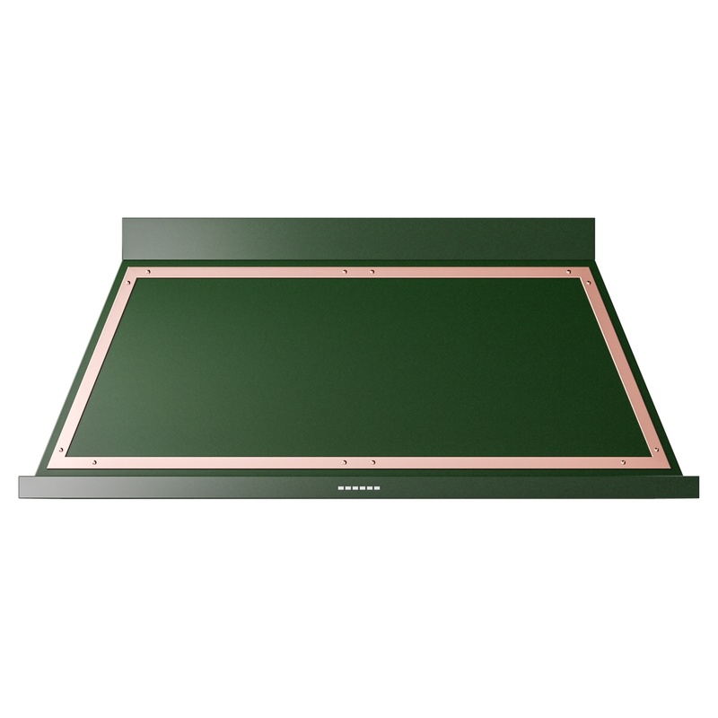 ILVE UANB60EGP Nostalgie Noblesse 60 inch Range Hood (Emerald Green, Copper)