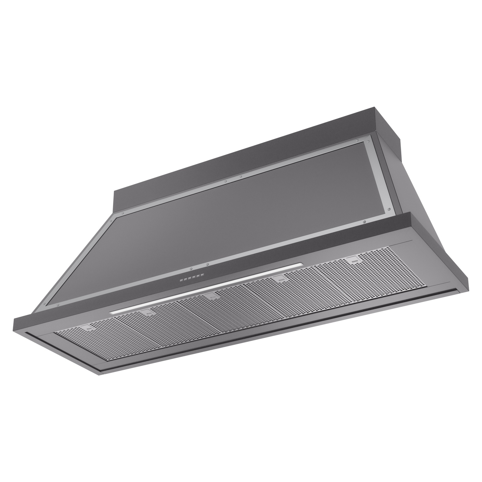 ILVE UANB60MGC Nostalgie Noblesse 60" Range Hood, bottom angled view