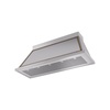 ILVE UANB60SSB Nostalgie Noblesse 60" Range Hood, bottom angled view