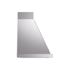 ILVE UANB60SSB Nostalgie Noblesse 60" Range Hood, side view