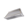 ILVE UANB60SSG Nostalgie Noblesse 60" Range Hood, bottom angled view