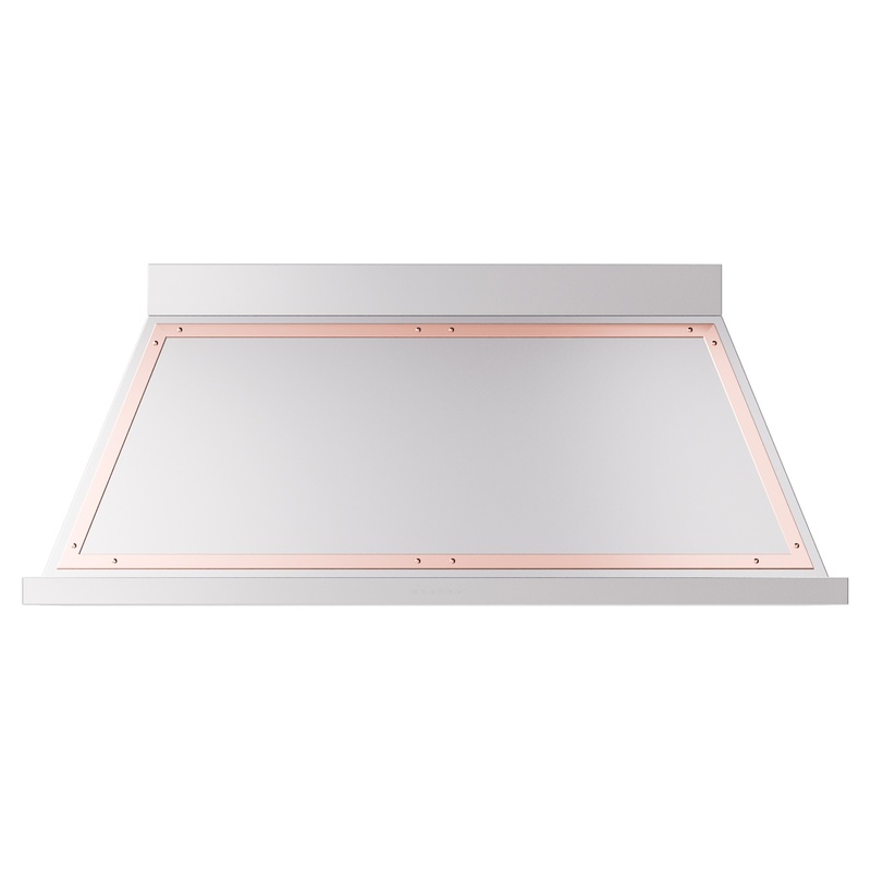 ILVE UANB60SSP Nostalgie Noblesse 60" Range Hood (Stainless Steel, Copper)