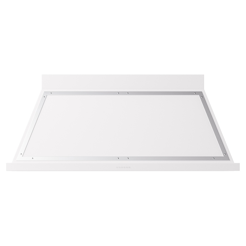 ILVE UANB60WHC Nostalgie Noblesse 60" Range Hood (White, Chrome)