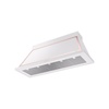 ILVE UANB60WHP Nostalgie Noblesse 60" Range Hood, bottom angled view