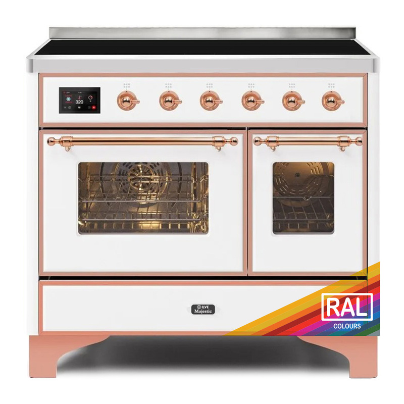 ILVE UMDI10NS3RAP Majestic II 40" Induction Range (Triple Glass Door, RAL, Copper)