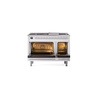 ILVE_UP48FQMPRA_Professional_Plus_II_oven_door_opened