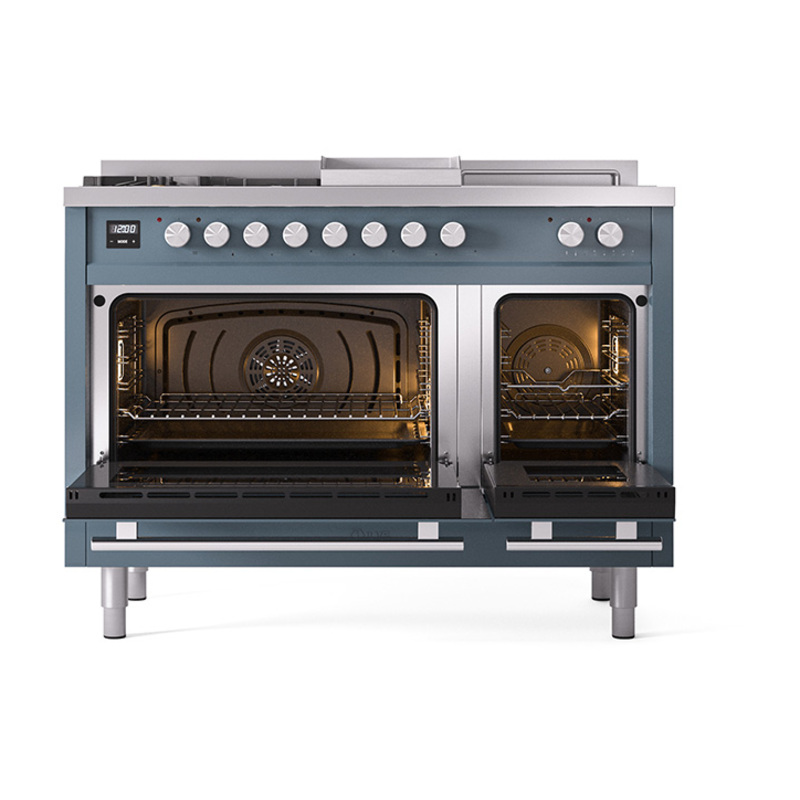 ILVE_UP48FSQMPBGLP_Professional_Plus_II_oven_door_opened