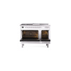 ILVE_UP48FSQMPRALP_Professional_Plus_II_oven_door_opened