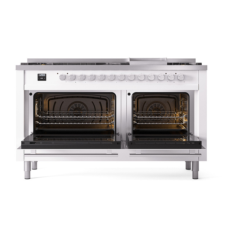 ILVE_UP60FQMPWH_Professional_Plus_II_oven_door_opened