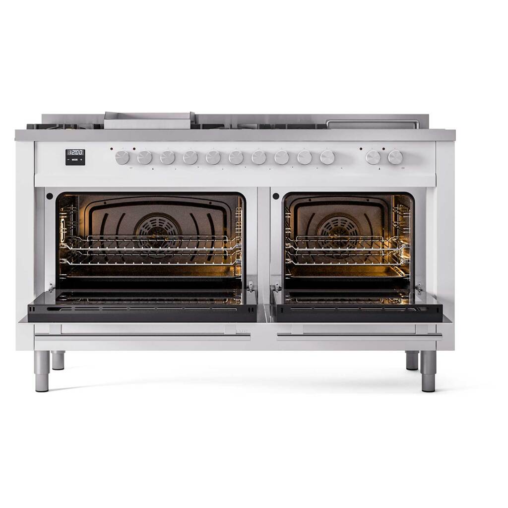 ILVE_UP60FSQMPRALP_Professional_Plus_II_oven_door_opened