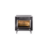 ILVE_UPI366QMPBK_Professional_Plus_II_oven_door_opened