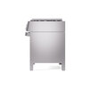 ILVE UPM09FDS3 Panoramagic 36" Dual Fuel Range ILVE_UPM09FDS3SS_Panoramagic_Dual_Fuel_Range_Right_Angle
