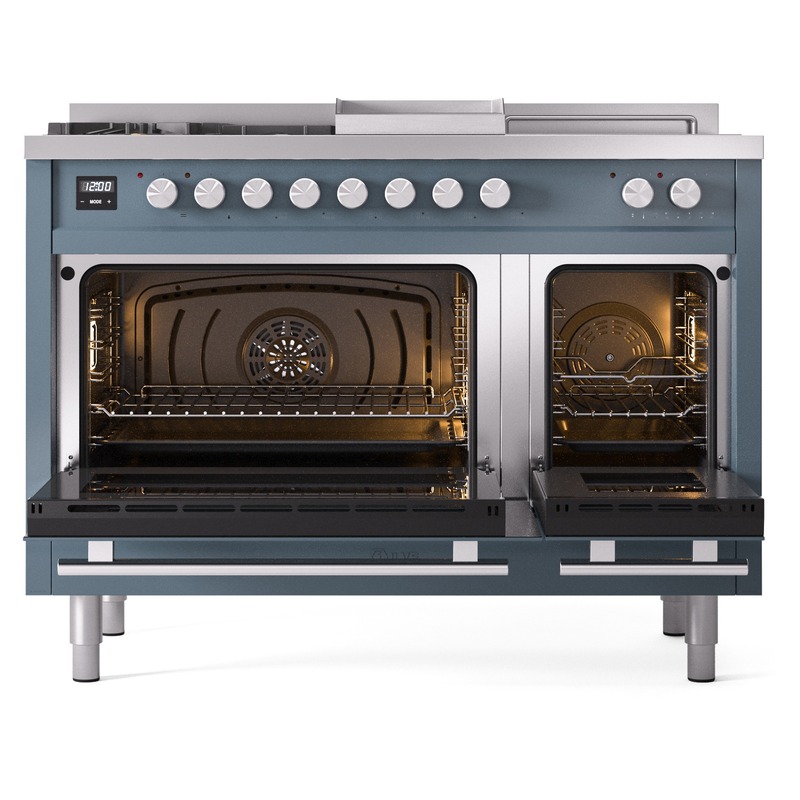 ILVE_UP48FSWMPBGLP_Professional_Plus_II_oven_door_opened