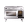 ILVE_UP48FSWMPSSLP_Professional_Plus_II_side_oven_door_opened