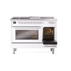 ILVE_UP48FSWMPWHLP_Professional_Plus_II_side_oven_door_opened