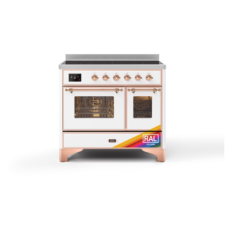 ILVE UMDI10NS3RAP Majestic II 40" Induction Range (Triple Glass Door, RAL, Copper)