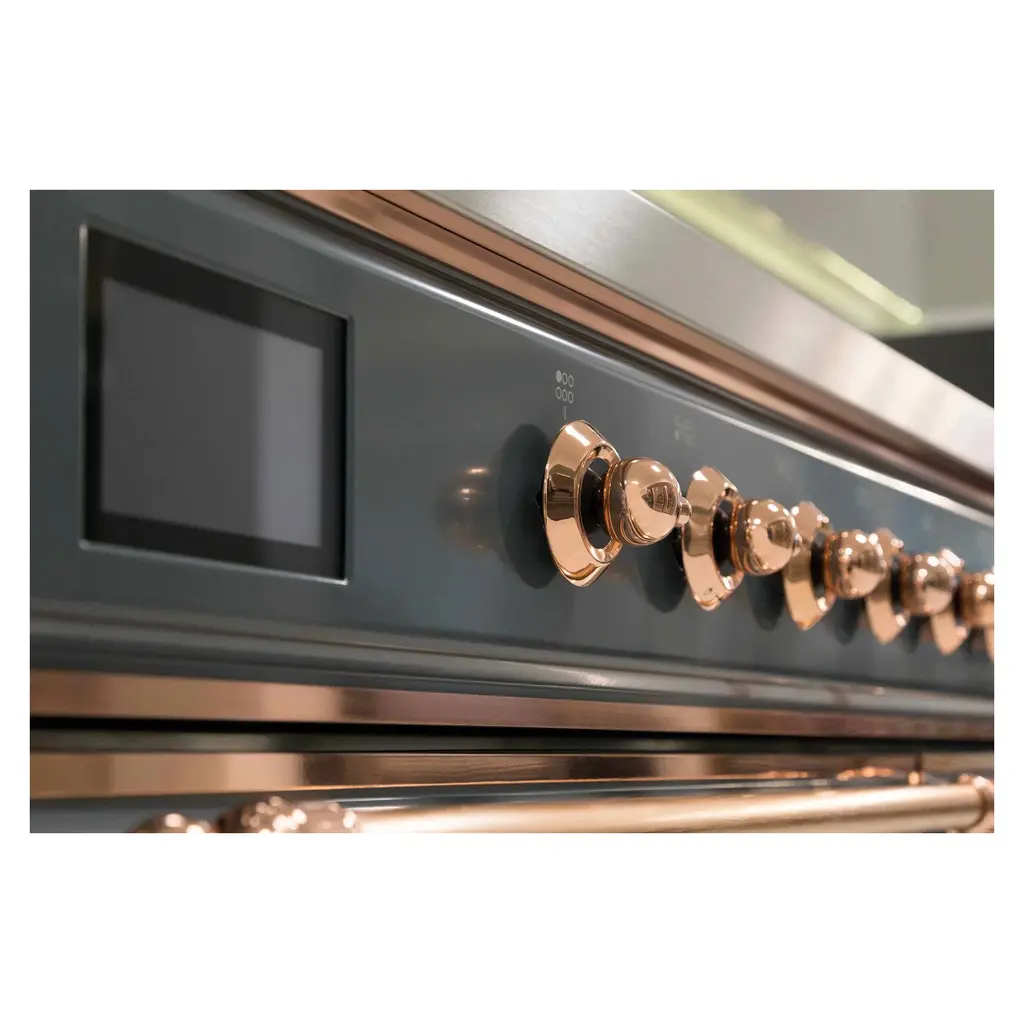 ILVE_UM09FDNS3BGP_Majestic_II_36"_Dual_Fuel_Range_controls