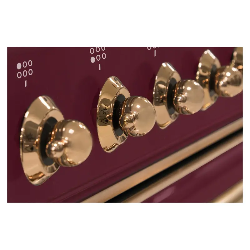ILVE_UM09FDNS3BUPLP_Majestic_II_36"_Dual_Fuel_Range_knobs