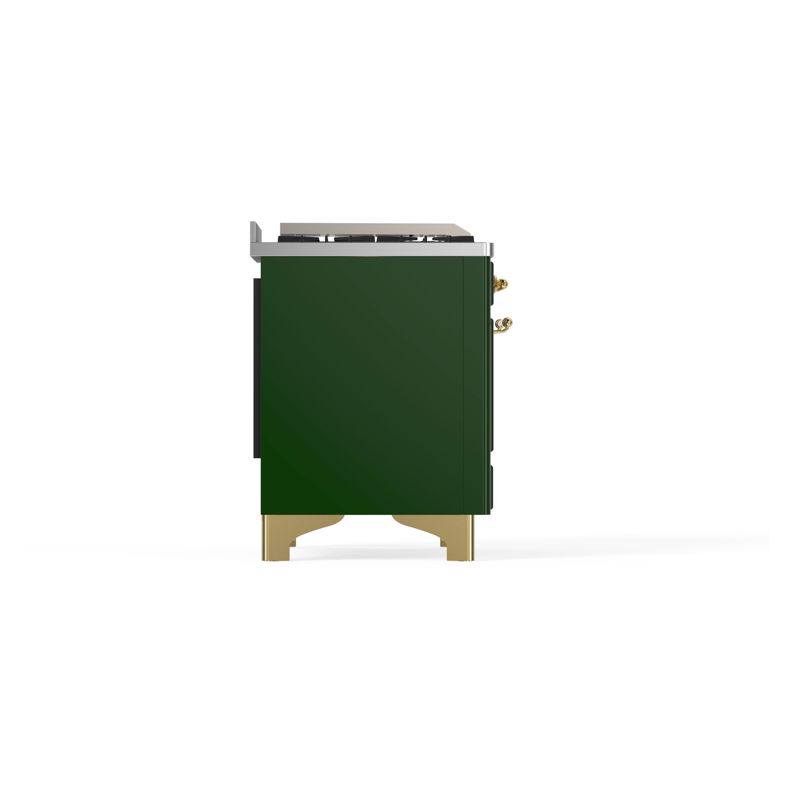 ILVE_UM09FDNS3EGGLP_Majestic_II_36"_Dual_Fuel_Range_Left_Angle