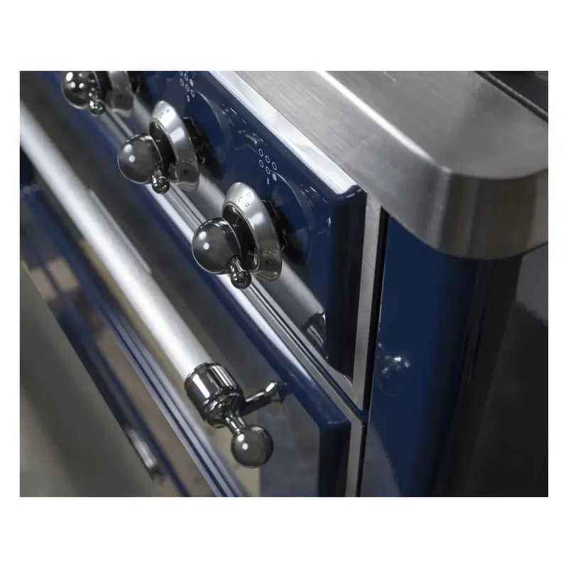 ILVE_UM09FDNS3MBCLP_Majestic_II_36"_Dual_Fuel_Range_knobs