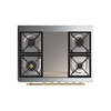 ILVE_UM09FDNS3WHG_Majestic_II_36_Dual_Fuel_Range_cooktop