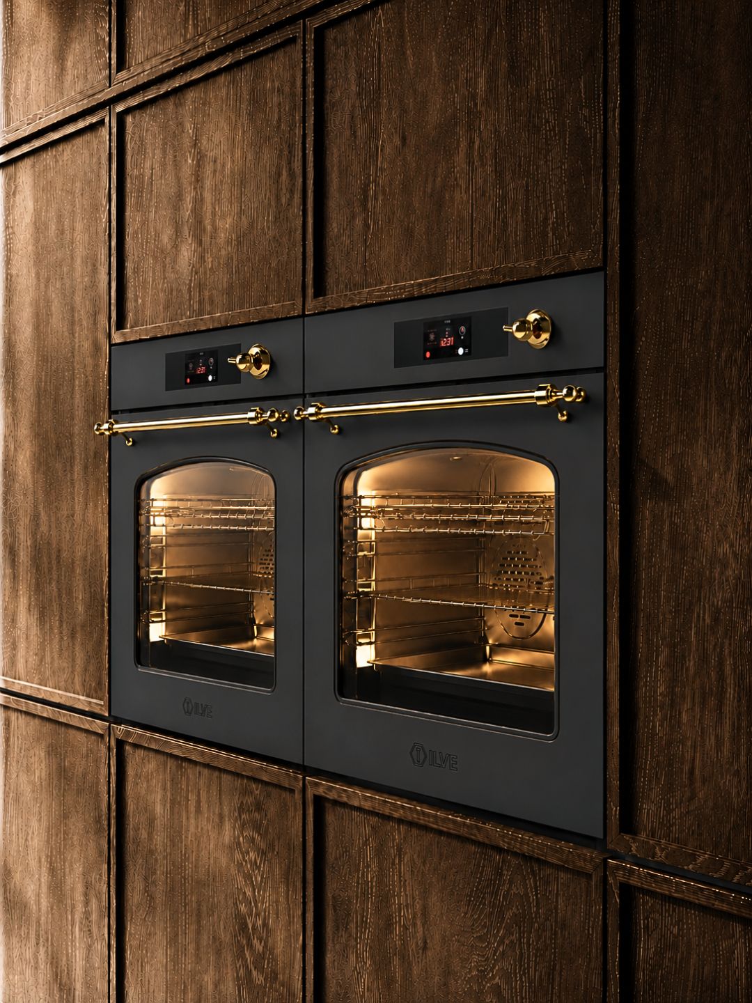 30 inch Wall Oven Cooktop 48 black oven