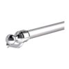 ILVE Chrome Knobs and Handle Bundle for 36 inch Nostalgie Dual Fuel