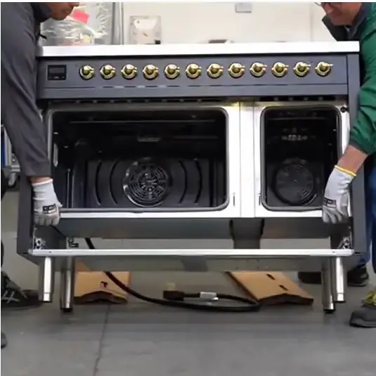 How to Unbox and Install ILVE Nostalgie II Professional Plus II Range body 1x1 1 4 e1757364435507