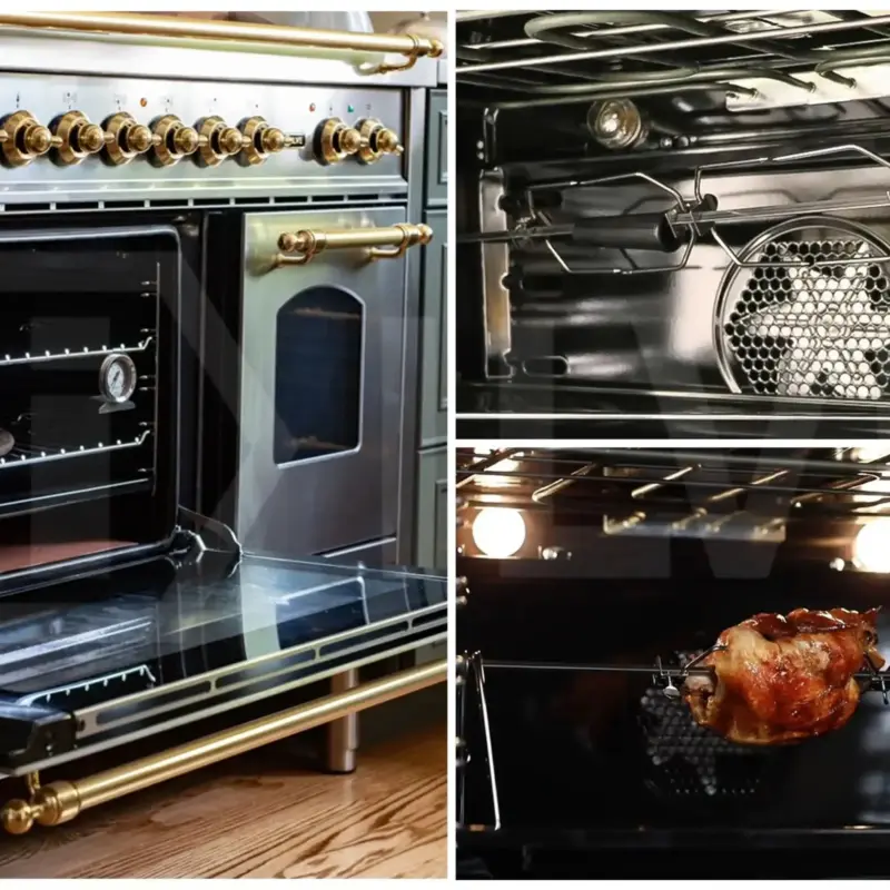 How to use the Rotisserie Oven on the ILVE Nostalgie feature