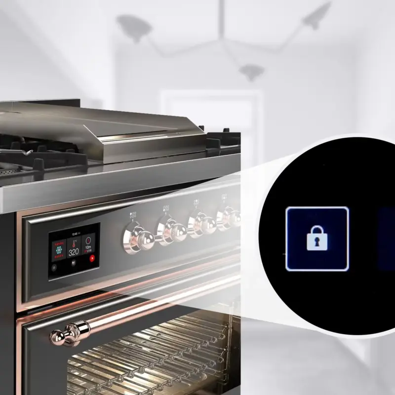 ILVE Majestic II Setting the child lock feat