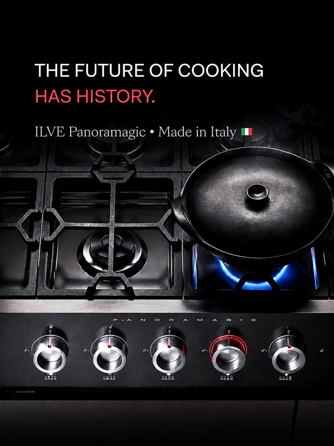 ILVE Panoramagic future cooking has history