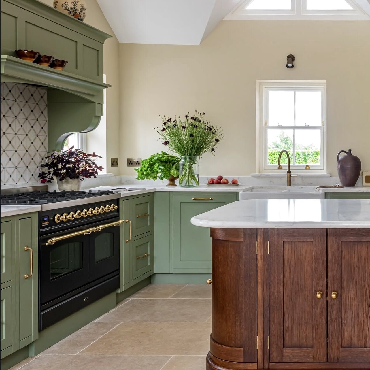 Innisfree House: A Sage Green Kitchen That Redefines Timeless Luxury