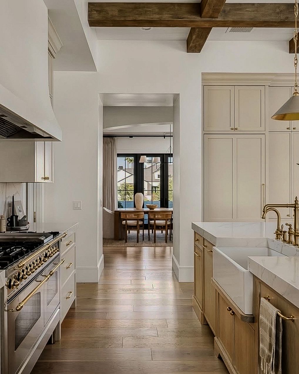 Italian dual fuel range