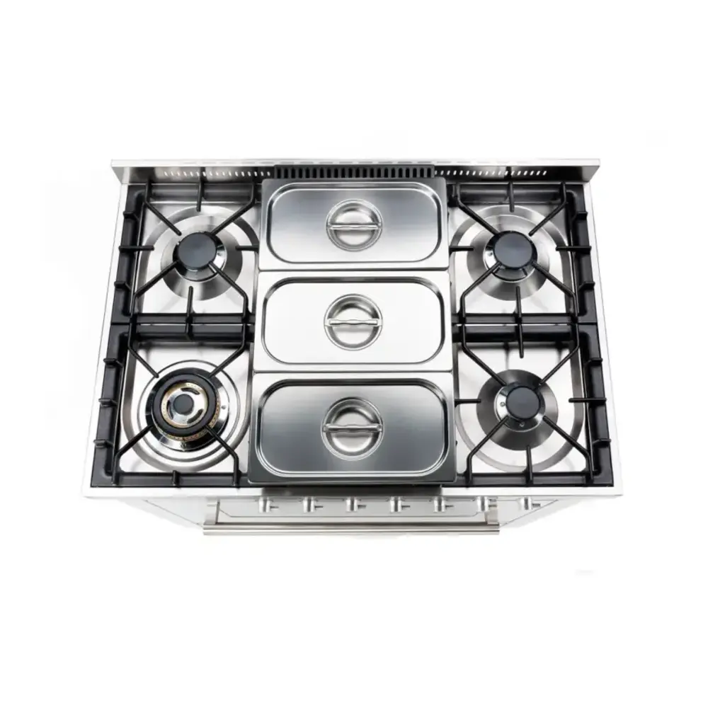 ILVE KG00201 Stainless Steel Bain-Marie (Double Boiler) for Hot Water Bath