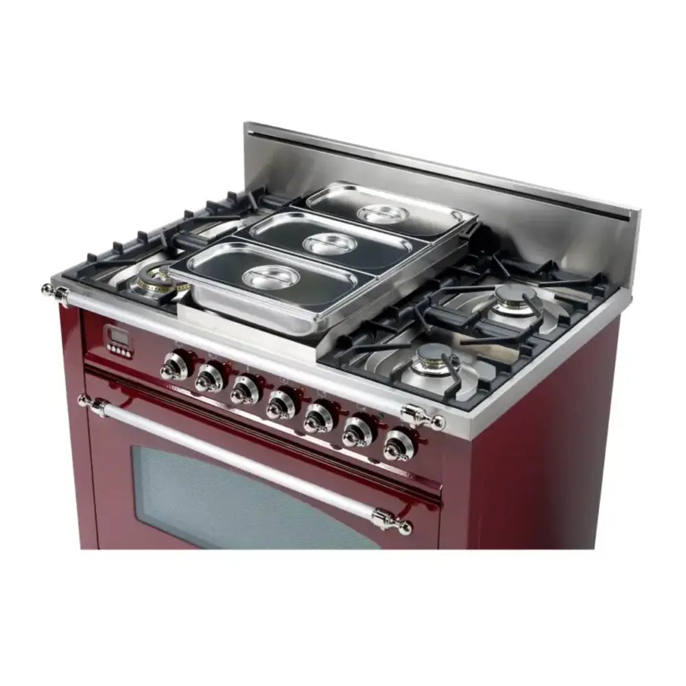 ILVE KG00201 Stainless Steel Bain-Marie (Double Boiler) for Hot Water Bath