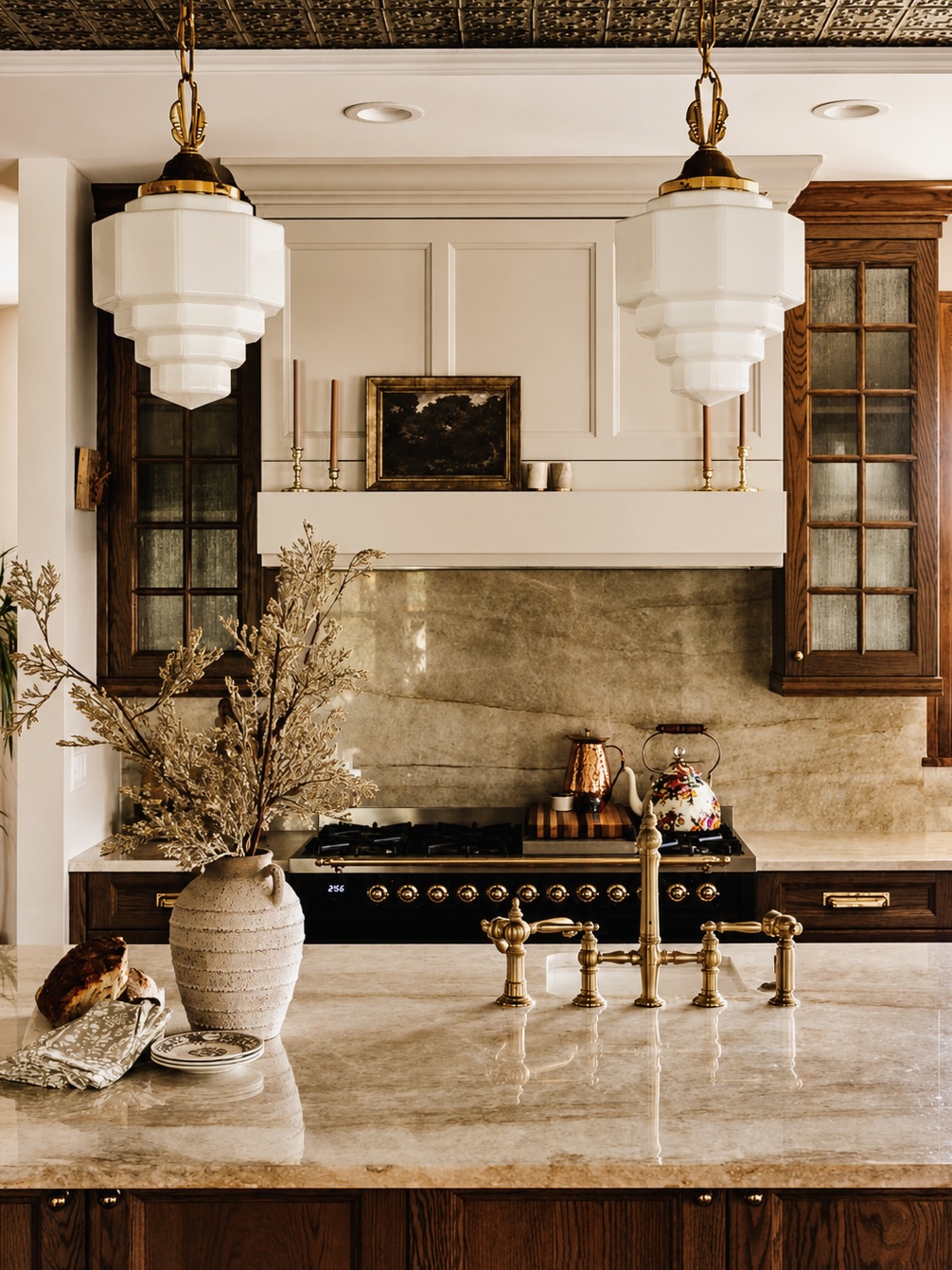 ILVE USA Media Center 34 Old World Elegance luxury kitchen view