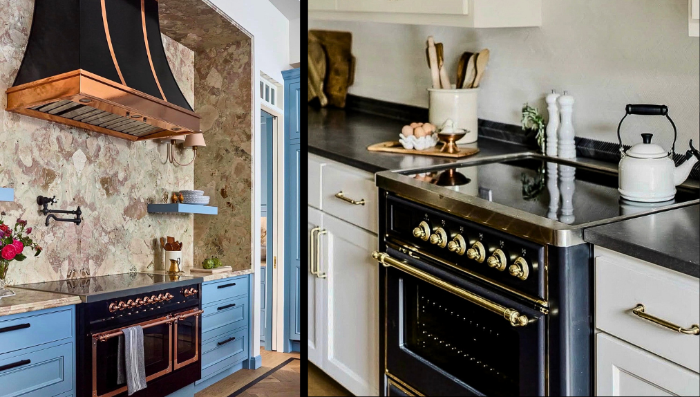 ILVE induction range in modern kitchen