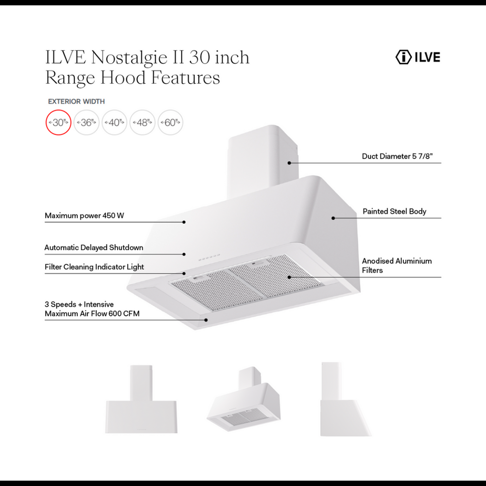 UAG30MG - Hood Features