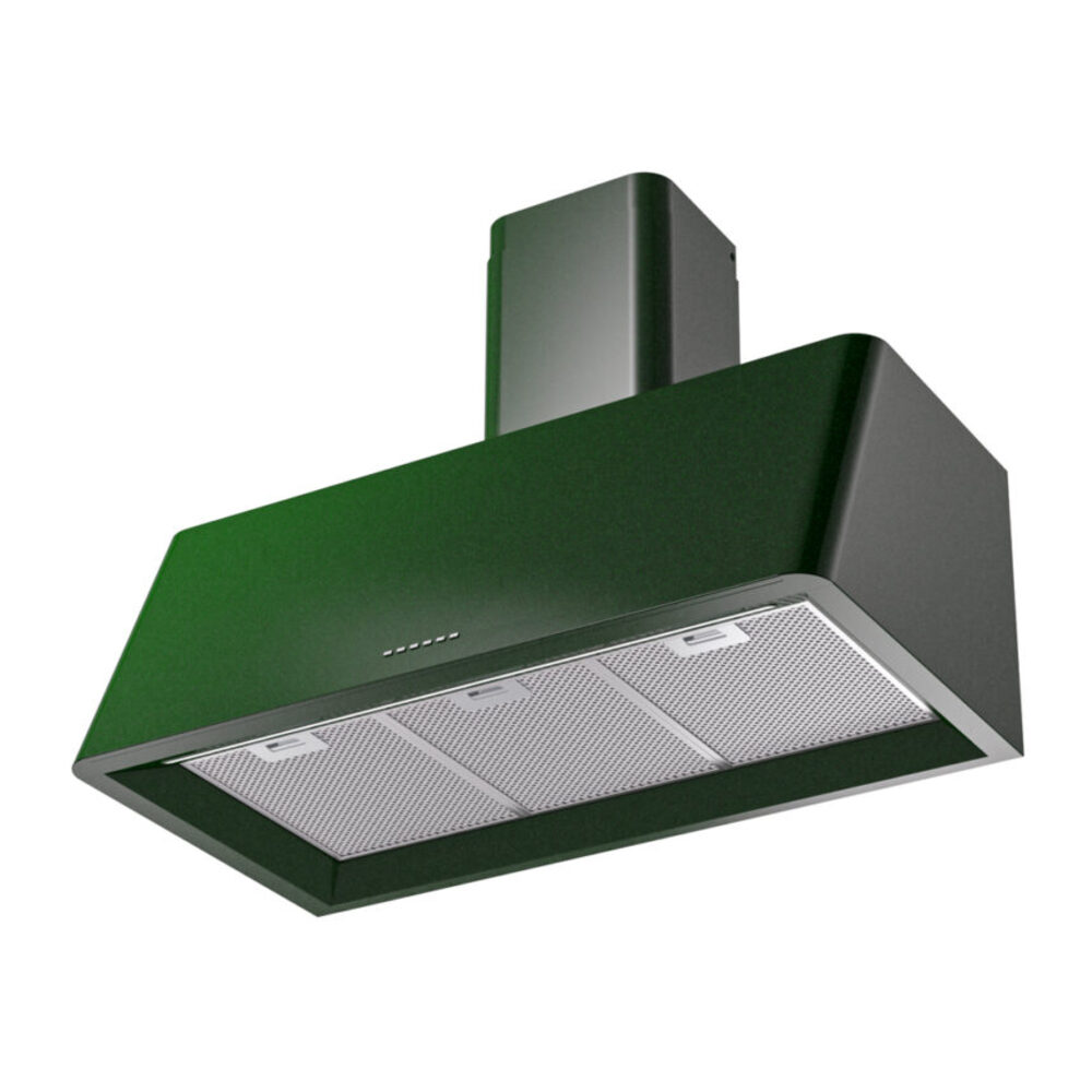 ILVE UAG36EG Nostalgie 36" Range Hood, bottom angled view