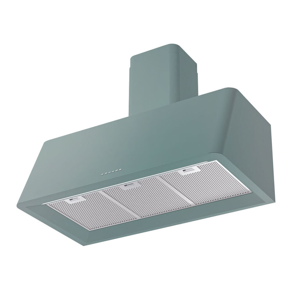 ILVE UAG36 Nostalgie II 36 inch Wall Mount Range Hood with 600 CFM, 3 Speed + Intensive, Front LED Light Bar