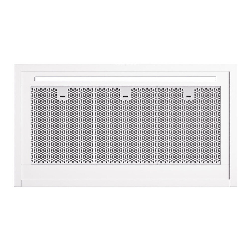 ILVE UAG36RA Nostalgie II 36 inch Wall Mount Range Hood with 600 CFM, 3 Speed + Intensive, Front LED Light Bar (RAL) 3 ILVE_UAG36RA_Nostalgie_Range_Hood_Bottom_View